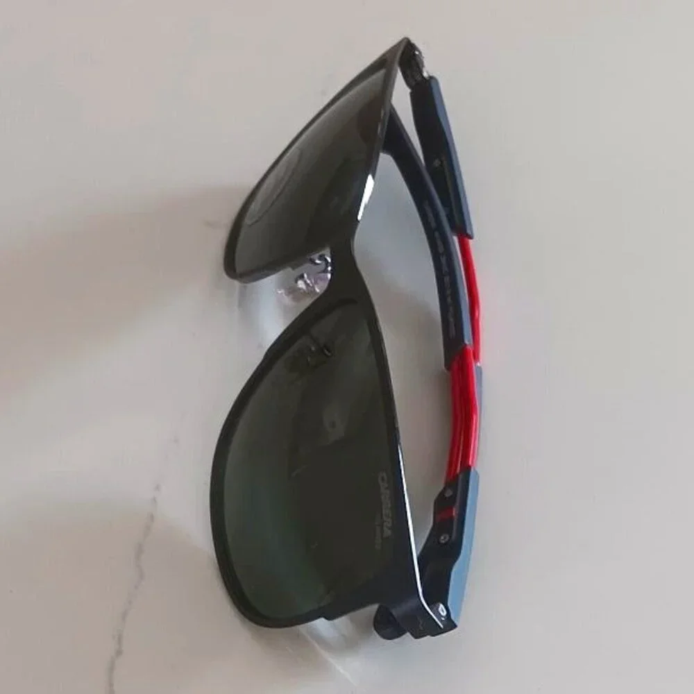 CARRERA Sunglasses Polarized Black Ruthen 4014/GS NEW